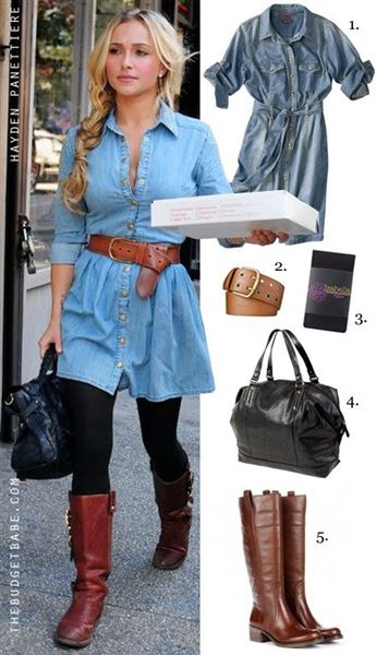 5-cute-denim-dress-outfits-for-spring-5